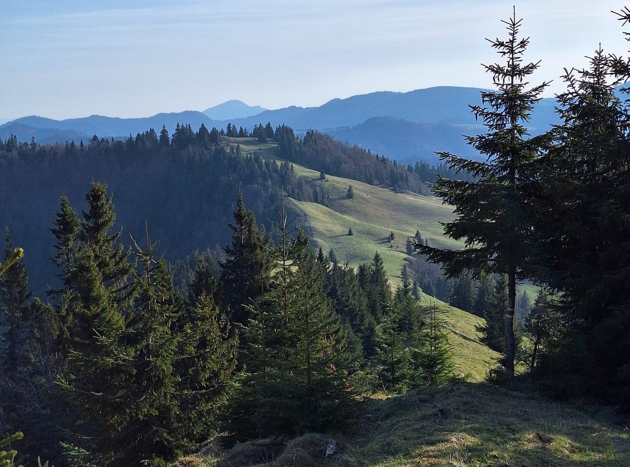 Great Fatra ridge landscape