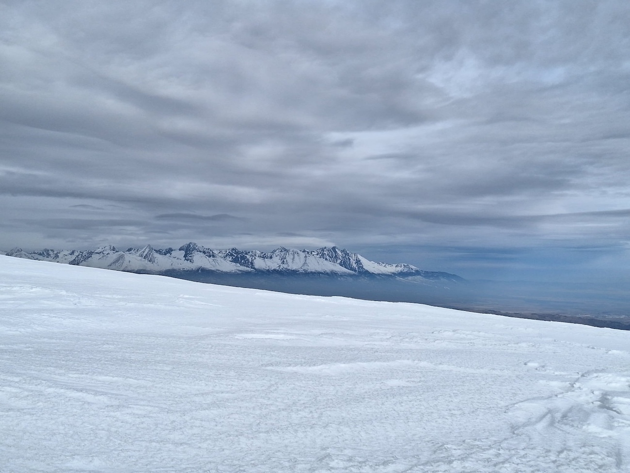 Winter view Low Tatras Slovakia